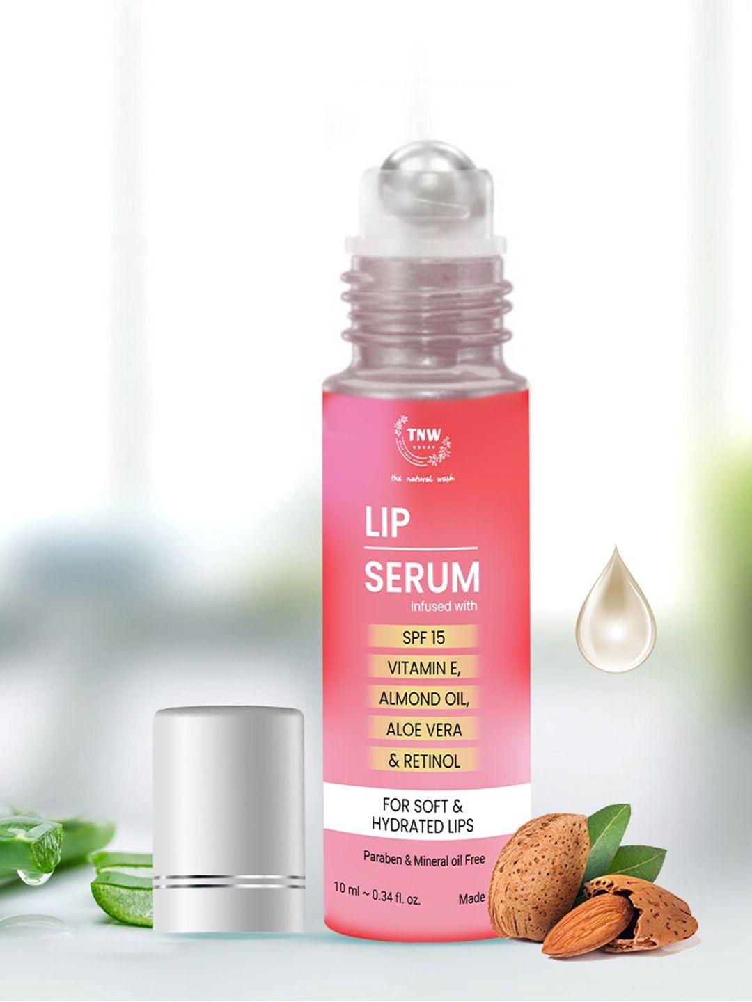 tnw the natural wash lip serum for soft & supple lips & enhances the natural color 10 ml