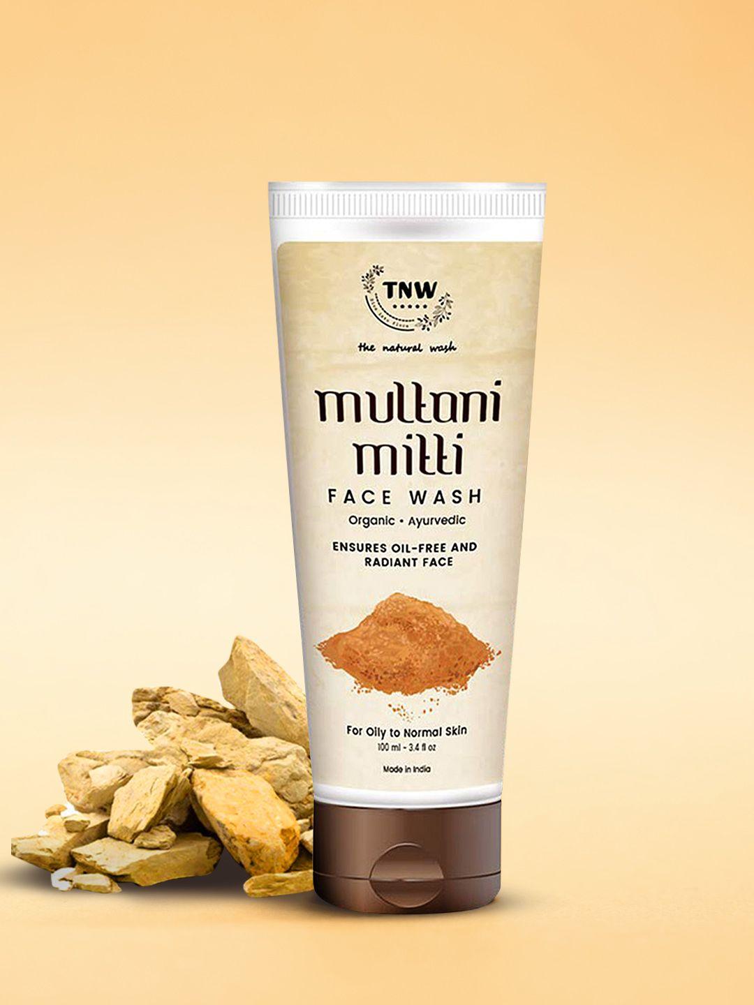 tnw the natural wash multani mitti face wash - 100 ml