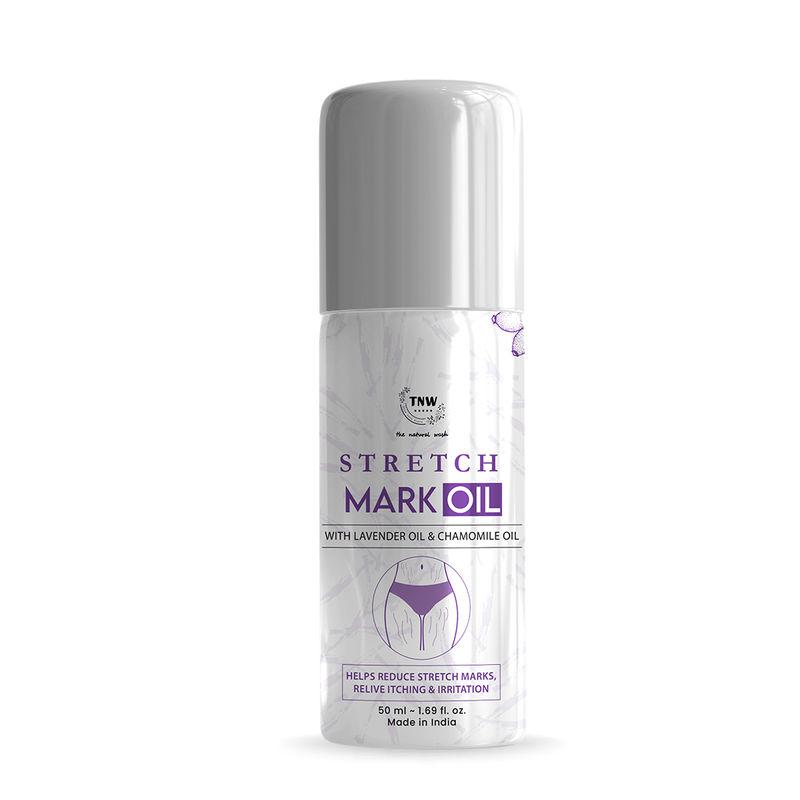 tnw the natural wash stretch mark oil for reducing scars & pigmentation