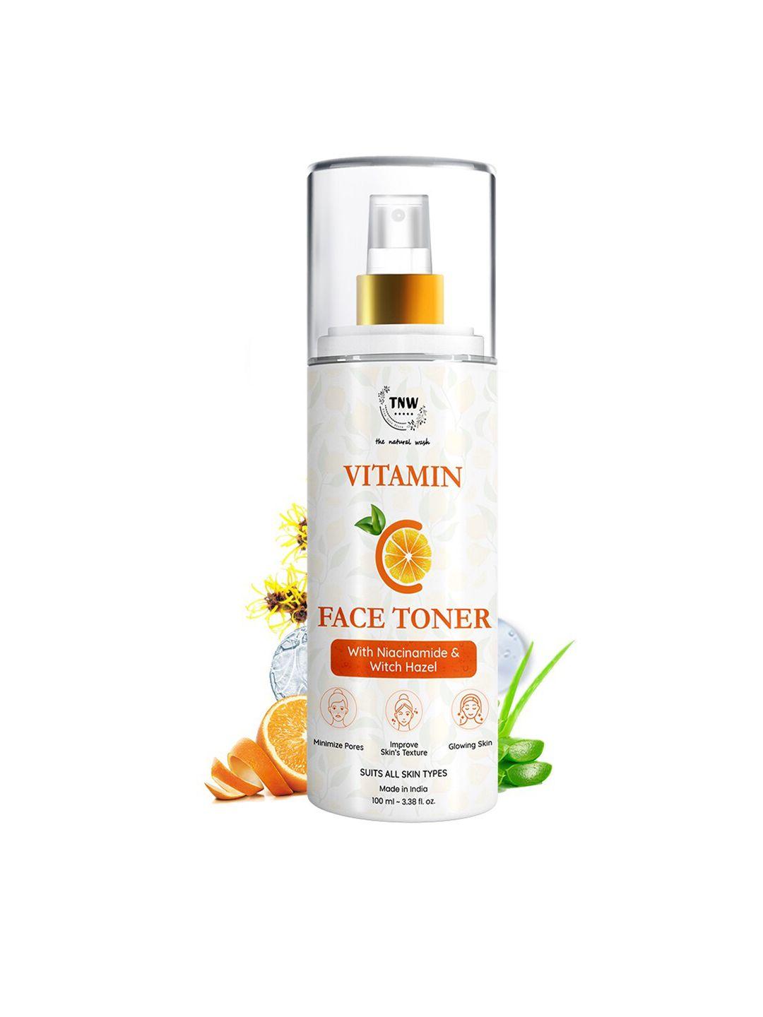 tnw the natural wash vitamin c face toner with niacinamide & witch hazel - 100 ml