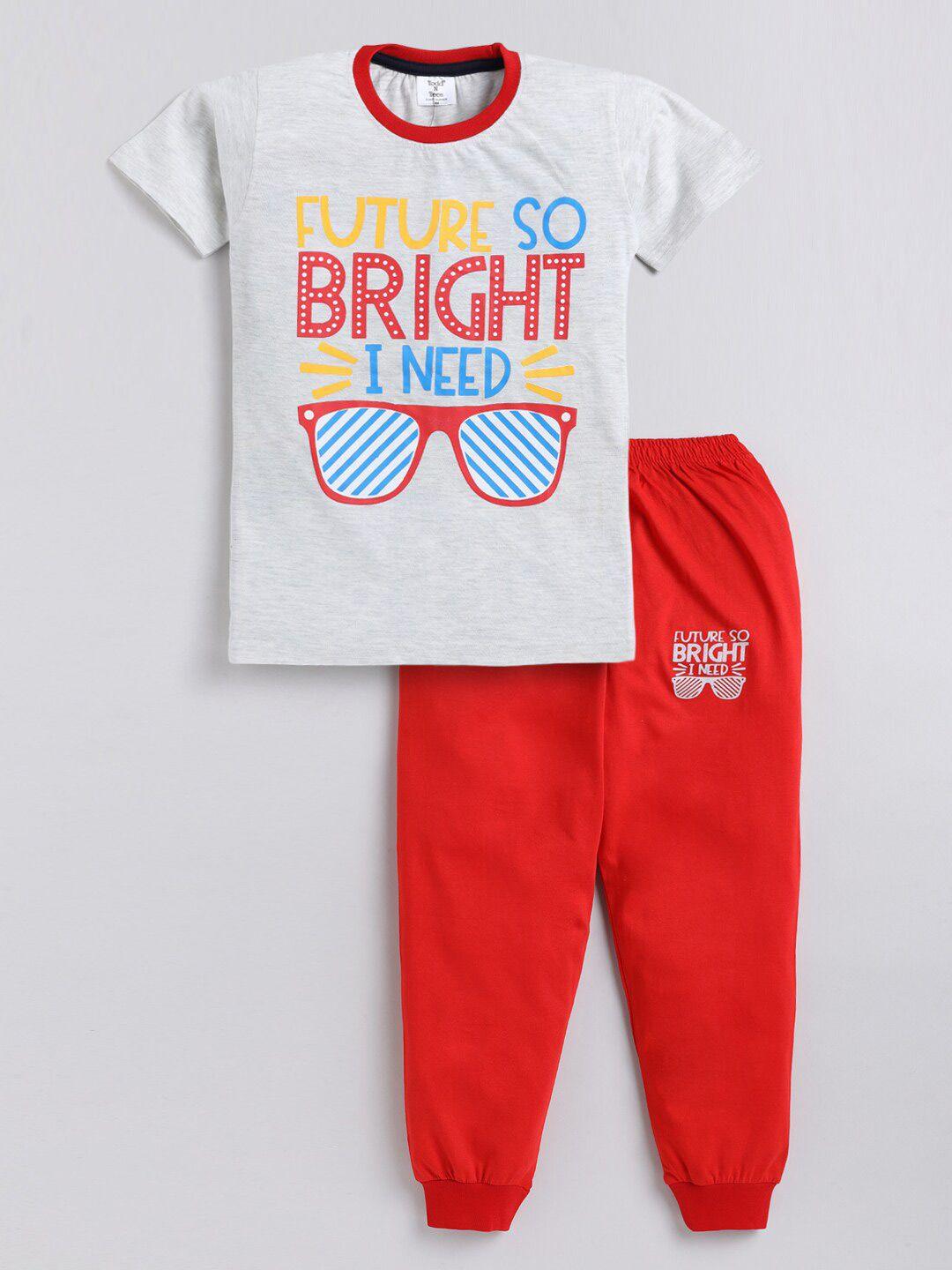 todd-n-teen-boys-grey-&-red-printed-cotton-t-shirt-with-trousers