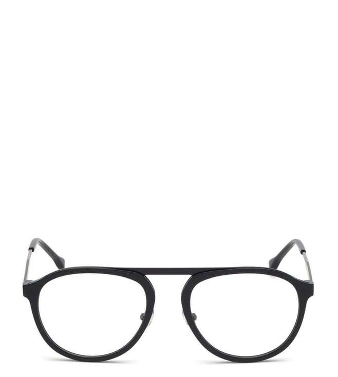 tods to521754001 black aviator eyewear frames for men