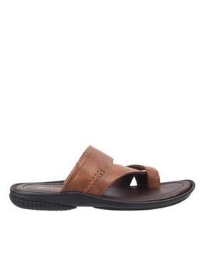 toe-ring slip-on sandals
