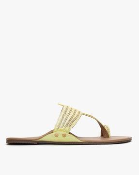 toe-ring flat sandals