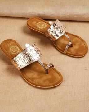 toe-ring open-toe flat sandals