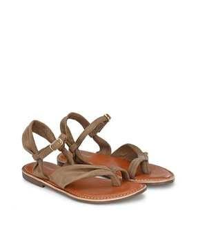 toe-ring slingback sandals