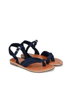 toe-ring slingback sandals