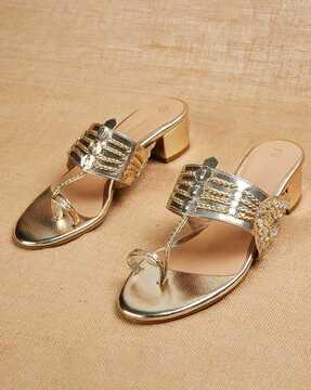 toe-ring slip-on flat sandals