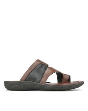 toe-ring slip-on sandals