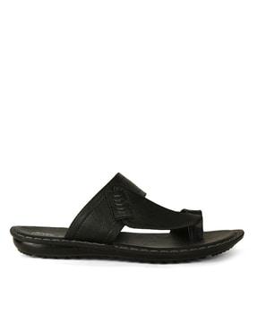 toe-ring slip-on sandals