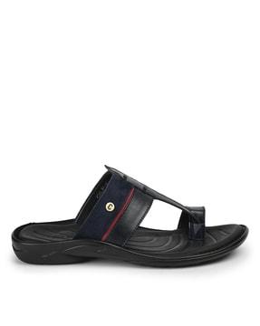 toe-ring slip-on slides