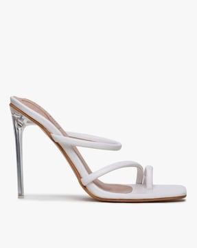 toe-ring strappy stilettos