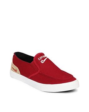 toe-round slip-on casual shoes