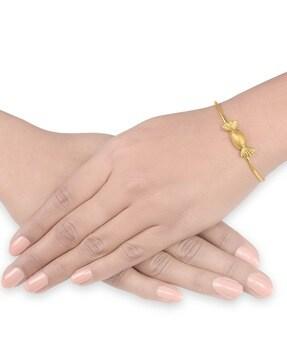 toffee gold-plated bangle