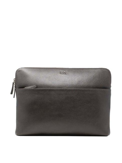 tohl black solid laptop sleeve