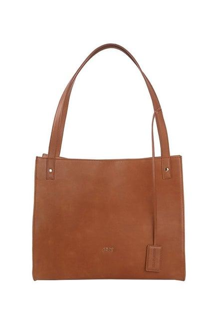 tohl rp 1 stanton tan solid leather shoulder bag