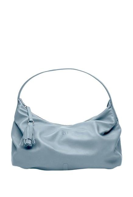 tohl rp 1 tinsley blue tassel leather hobo handbag