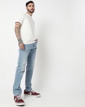 toki in slim straight fit jeans