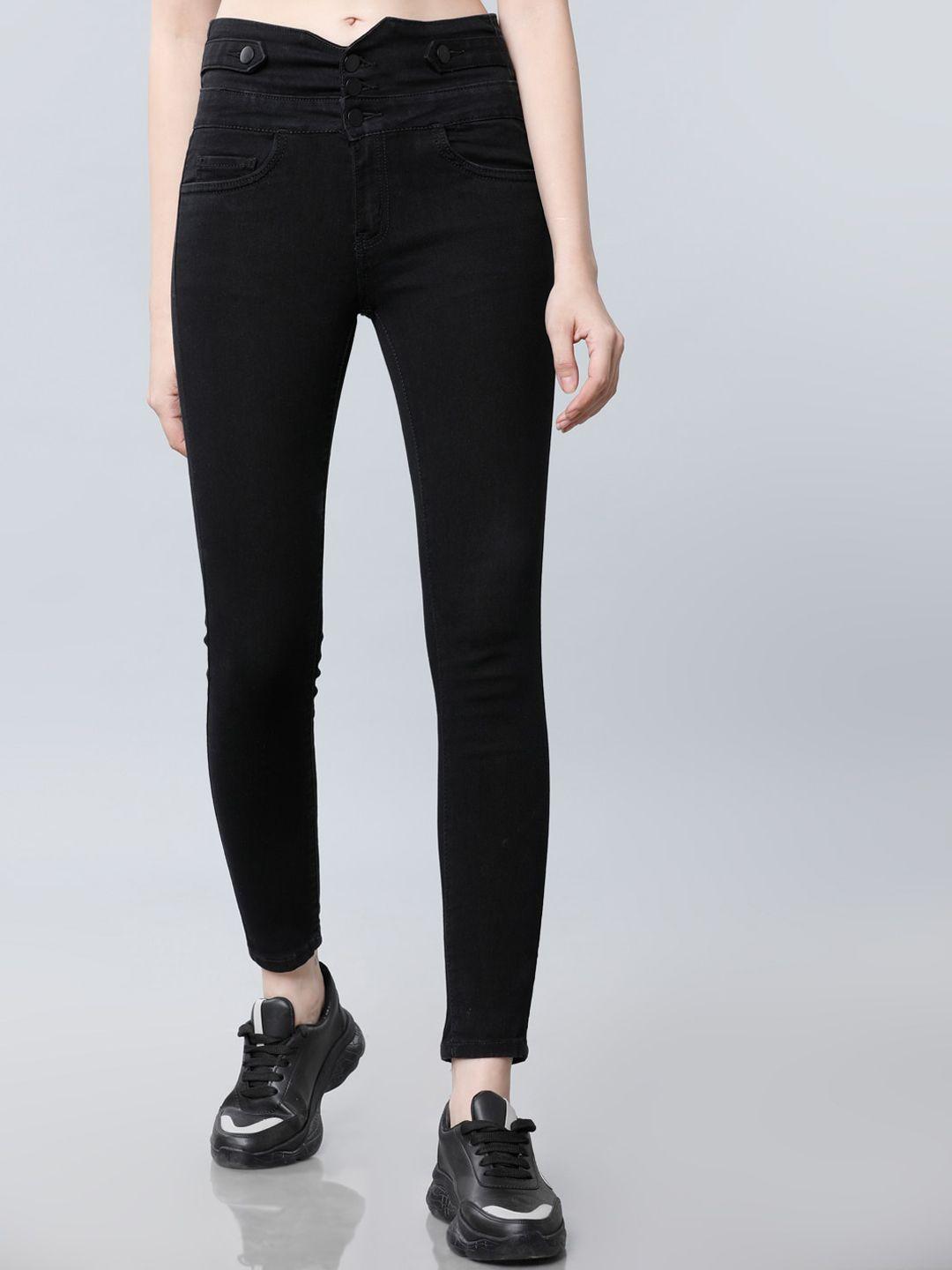 tokyo-talkies-women-black-regular-fit-high-rise-clean-look-stretchable-jeans