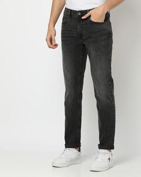 tokyo slim fit stone washed jeans