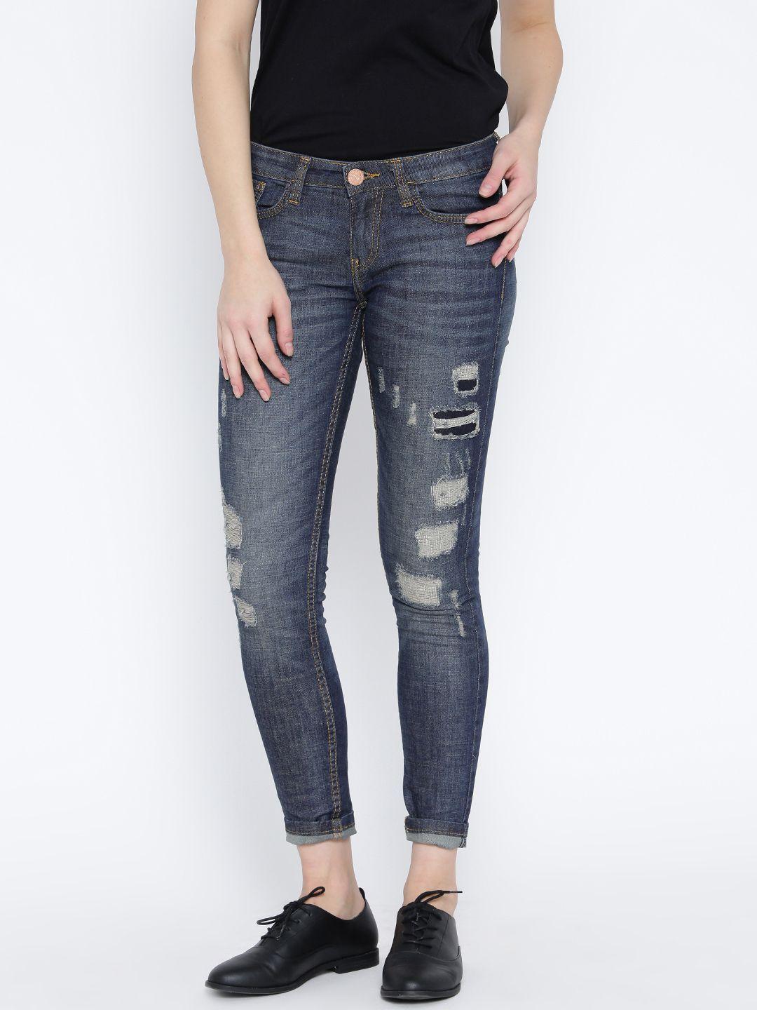 tokyo talkies blue stretchable jeans
