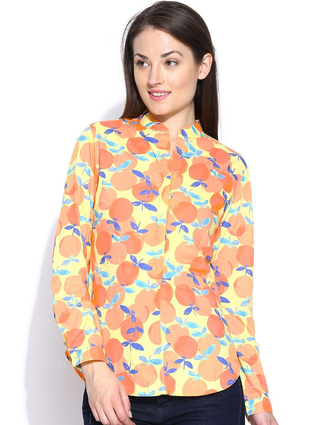 tokyo talkies multicoloured printed shirt