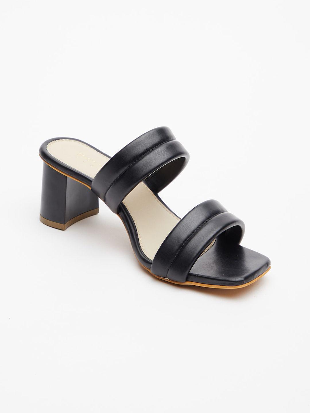 tokyo talkies square toe block heels