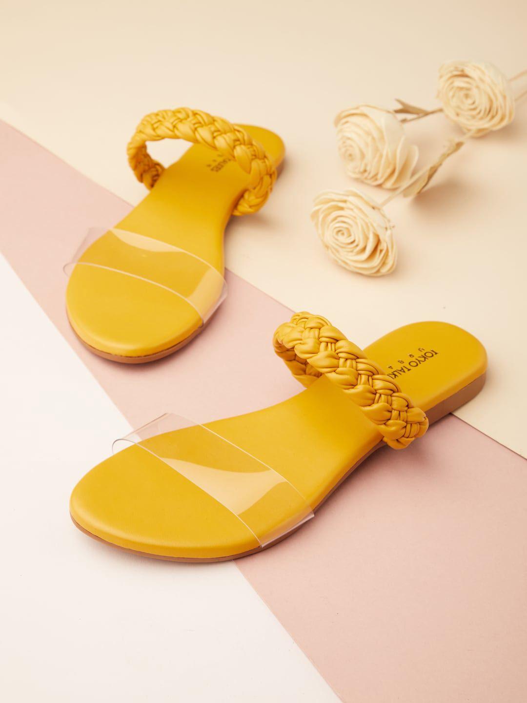 tokyo talkies women open toe flats