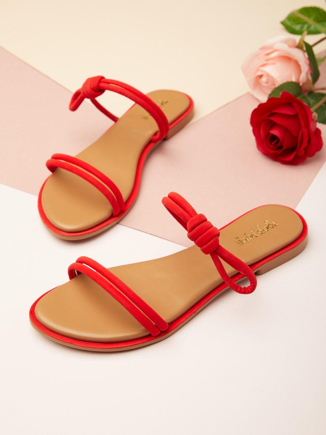 tokyo talkies women open toe flats