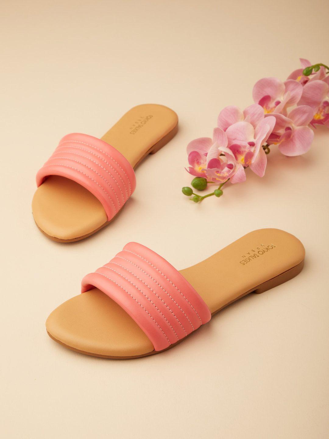 tokyo talkies women open toe flats