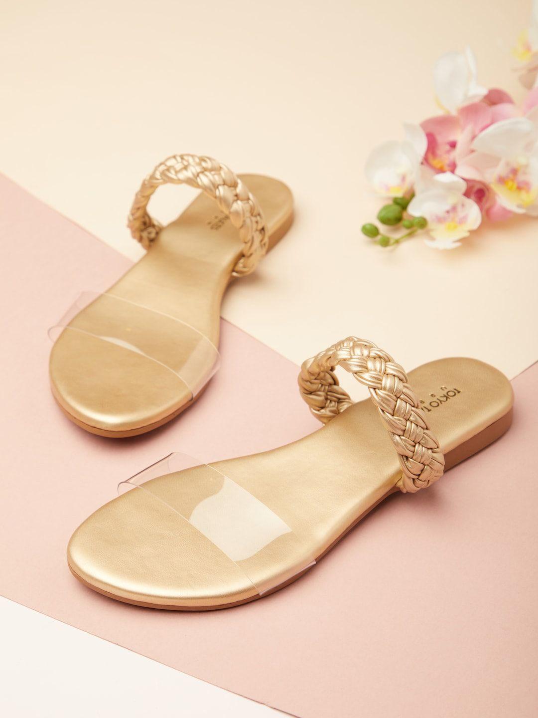 tokyo talkies women open toe flats