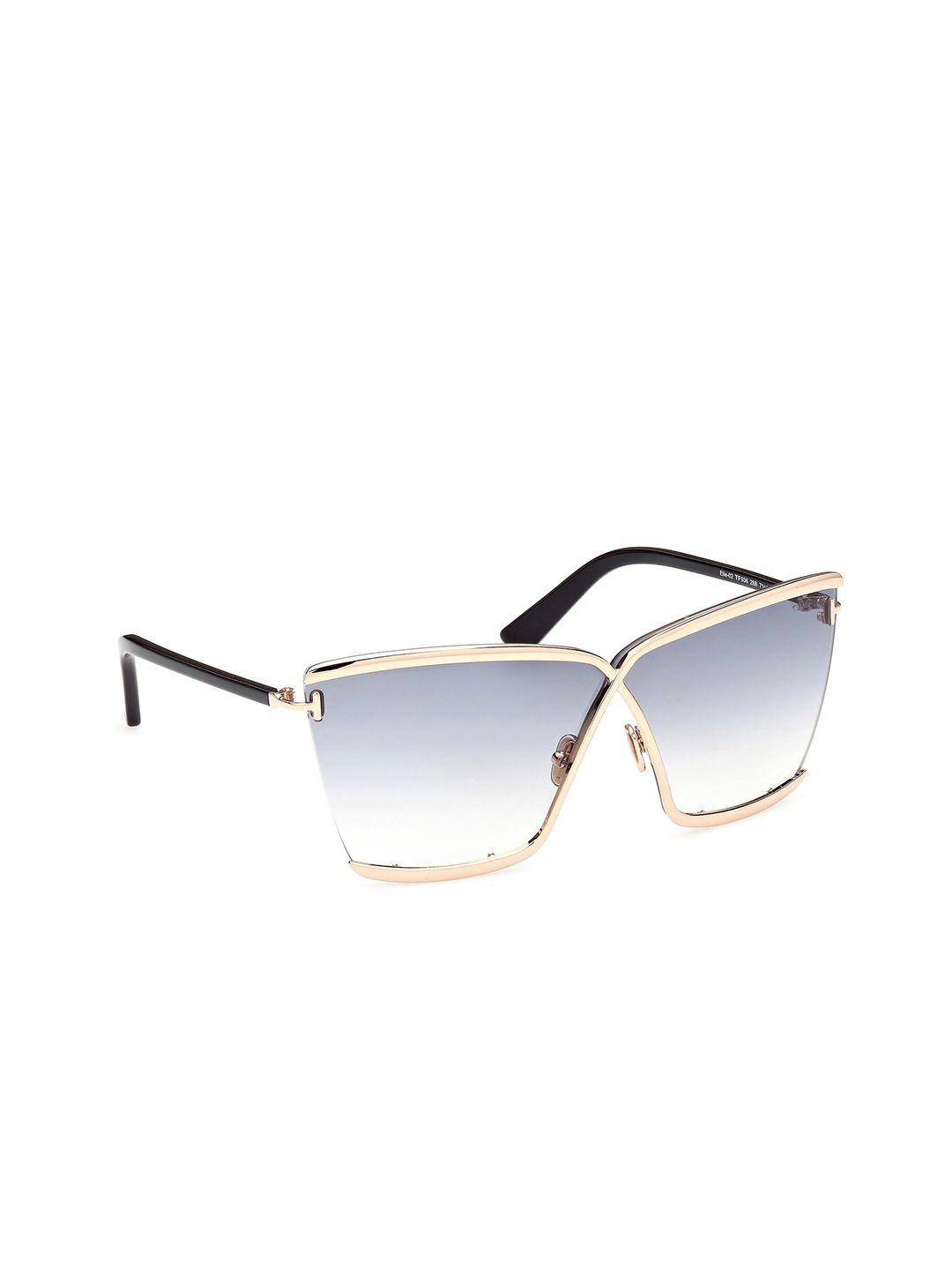 tom ford women square sunglasses with uv protected lens-ft0936 71 28b