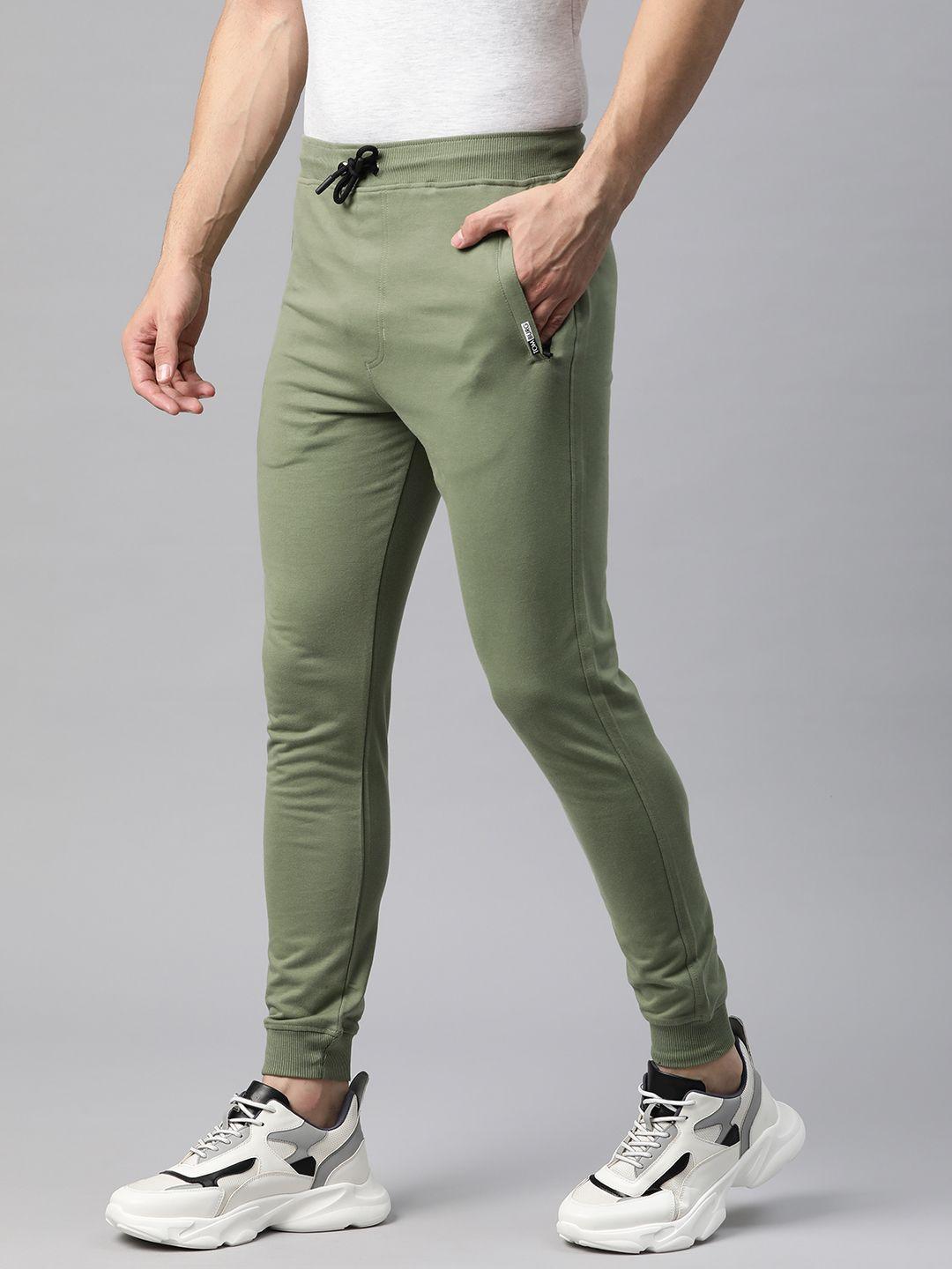 tom burg solid slim fit joggers