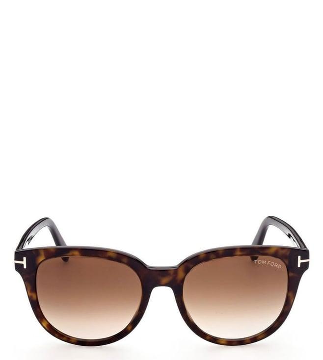 tom ford ft09145452f olivia-02 square sunglasses for women