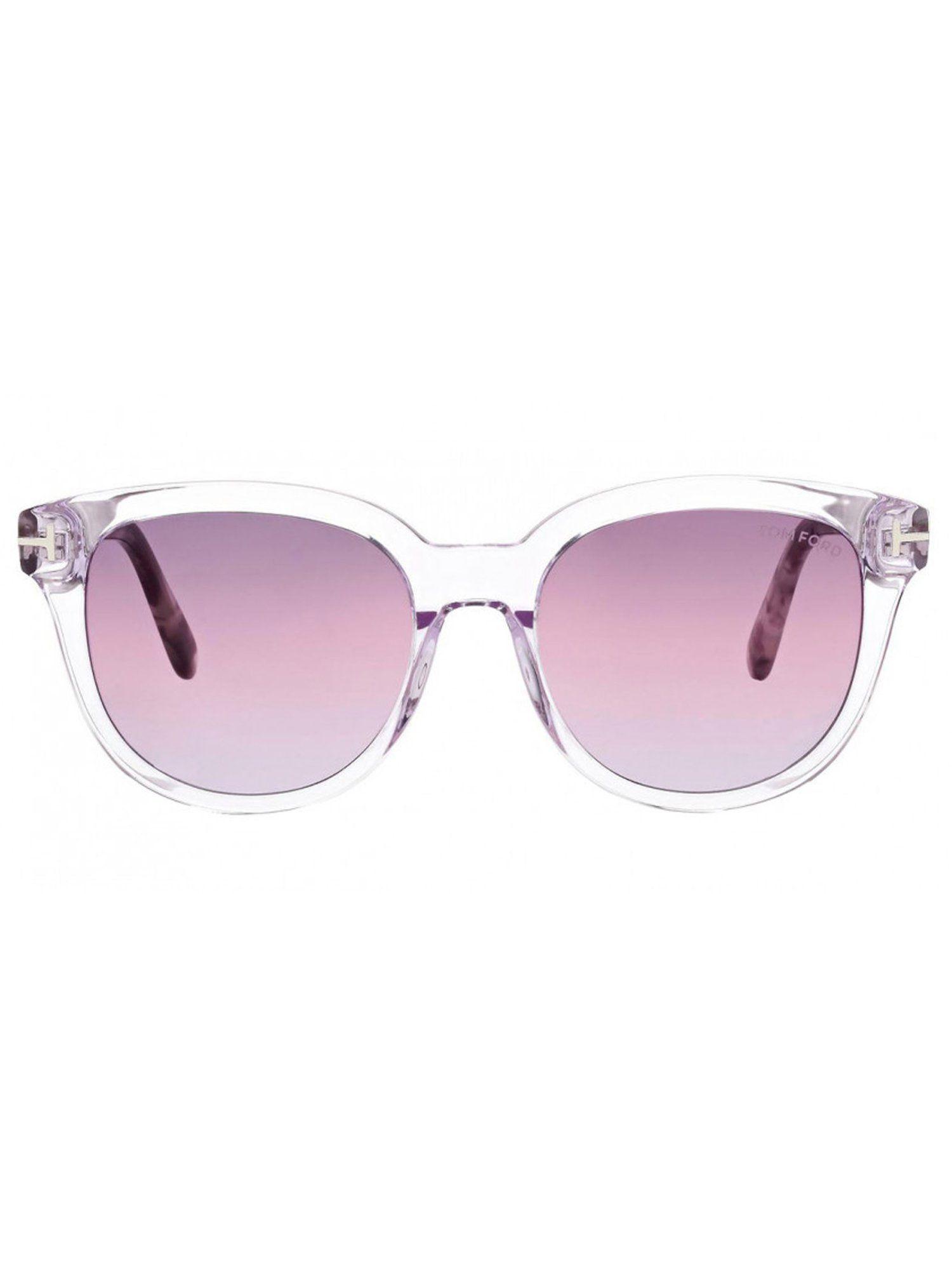 tom ford ft09145478z olivia-02 round sunglasses for women purple (54)