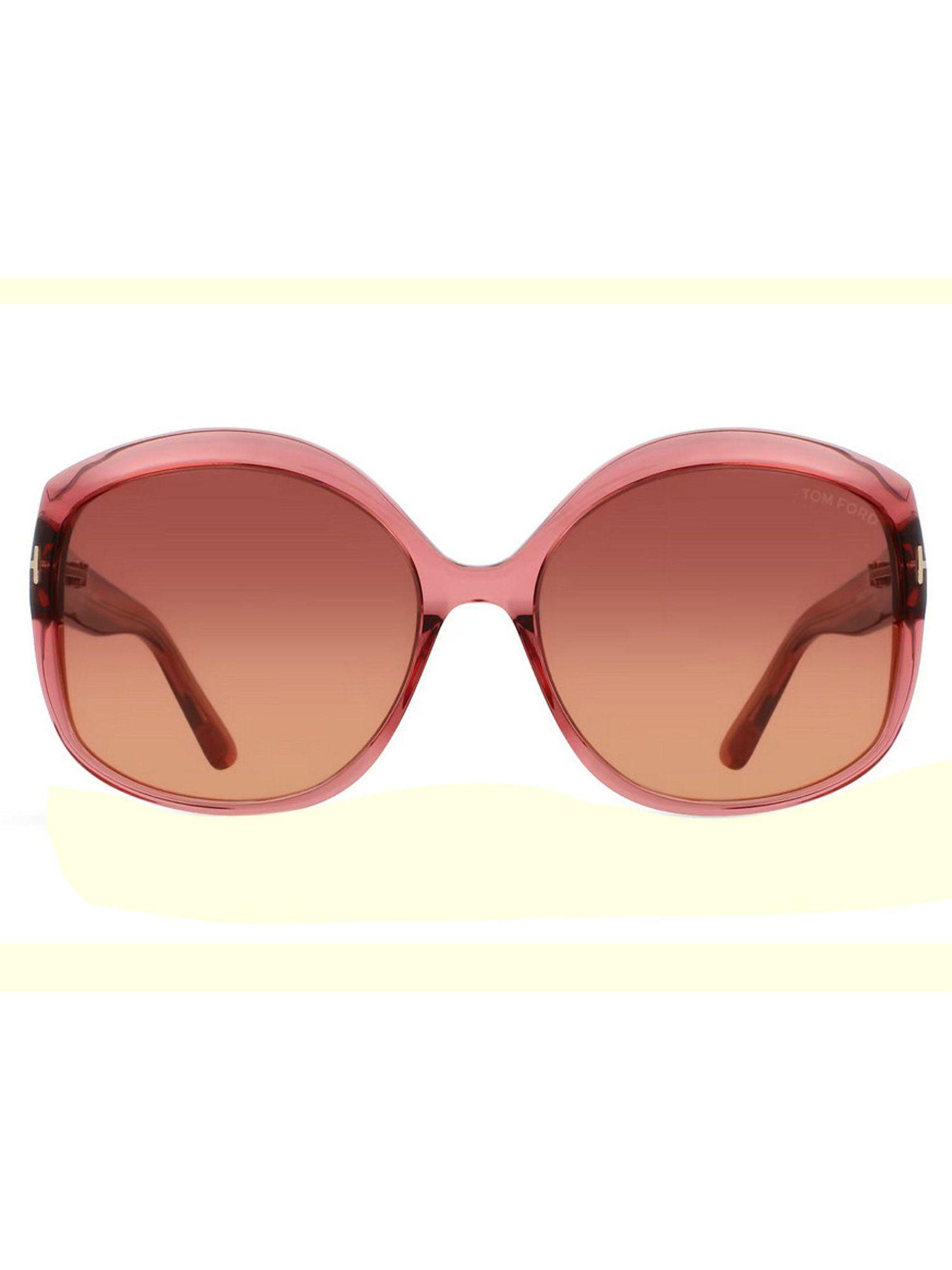 tom ford ft09196072t chiara-02 butterfly sunglasses for women brown (60)