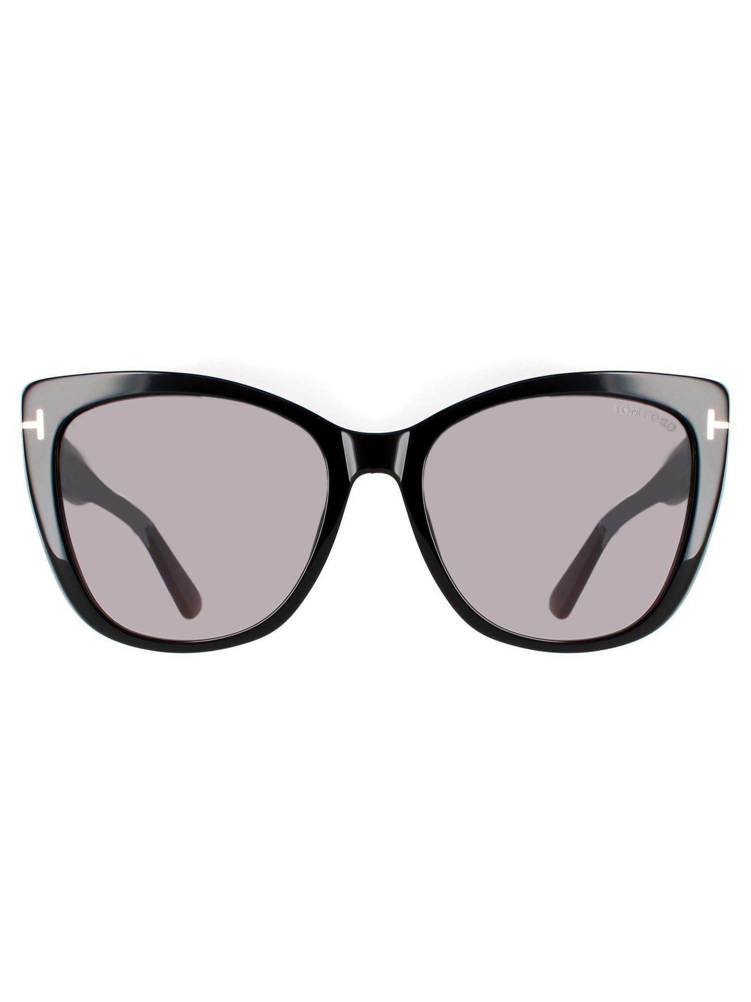tom ford ft09375701b nora cat eye sunglasses for women grey (57)