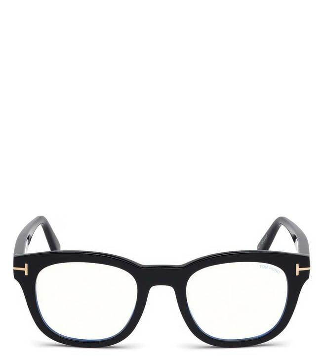 tom ford ft5542b50001 black square frames for men