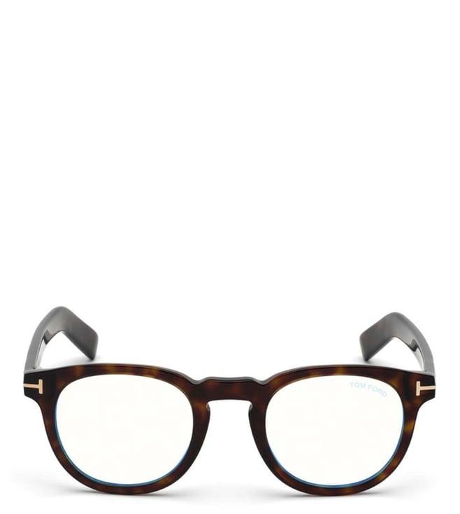 tom ford ft5629b50052 brown oval eyewear frames for men