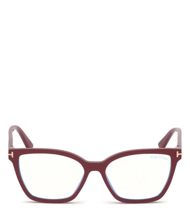 tom ford ft5641b53075 purple square frames for women