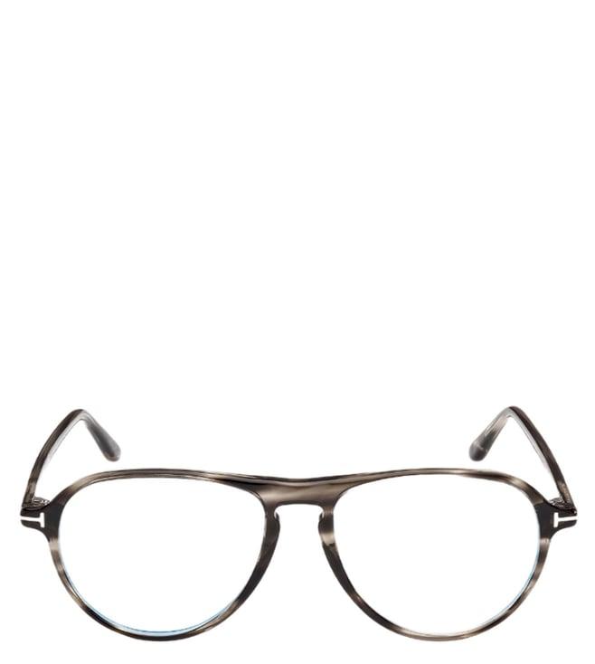 tom ford ft5869-b 54 020 grey pilot eye frames for men