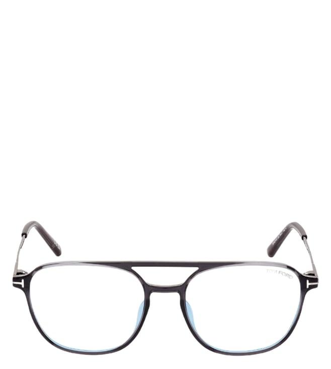 tom ford ft5874-b 54 020 grey pilot eye frames for men