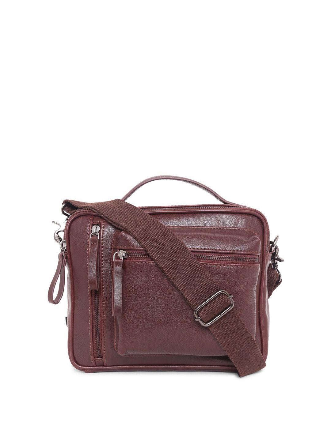 tom lang london detachable sling strap leather messenger bag