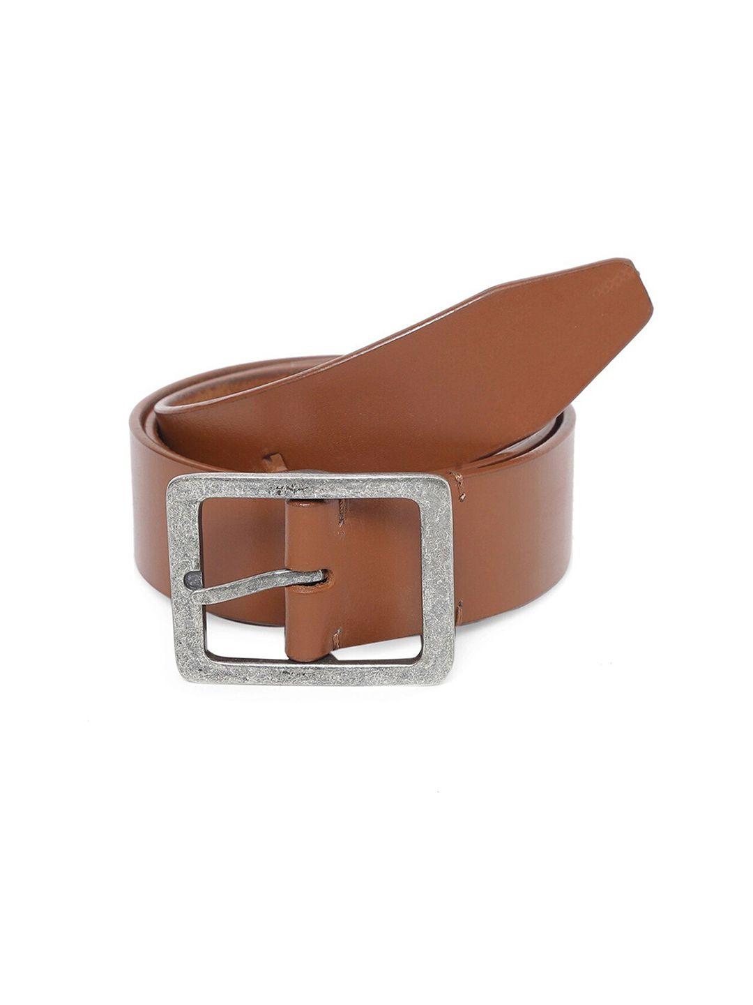 tom lang london men leather formal belt