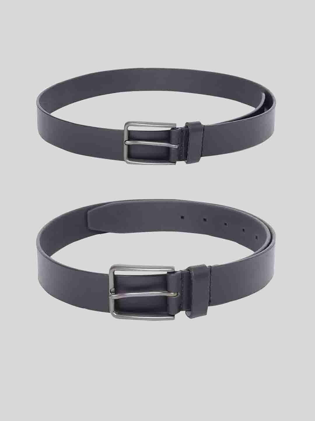 tom lang london men pack of 2 leather formal belt