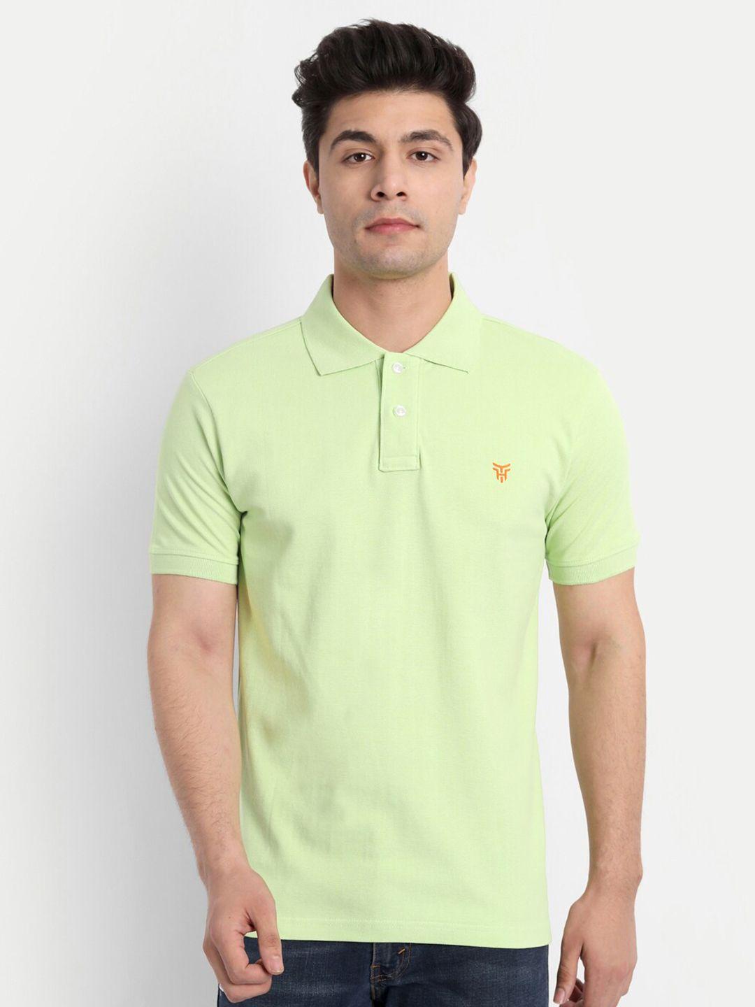 tomhiddle polo collar short sleeves cotton t-shirt