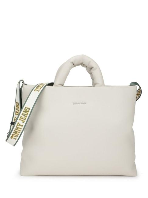 tommy hilfiger bleached stone medium tote