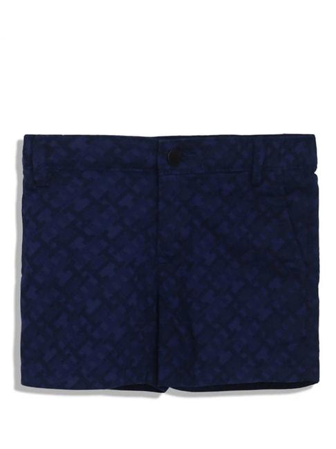 tommy-hilfiger-kids-blue-printed-shorts