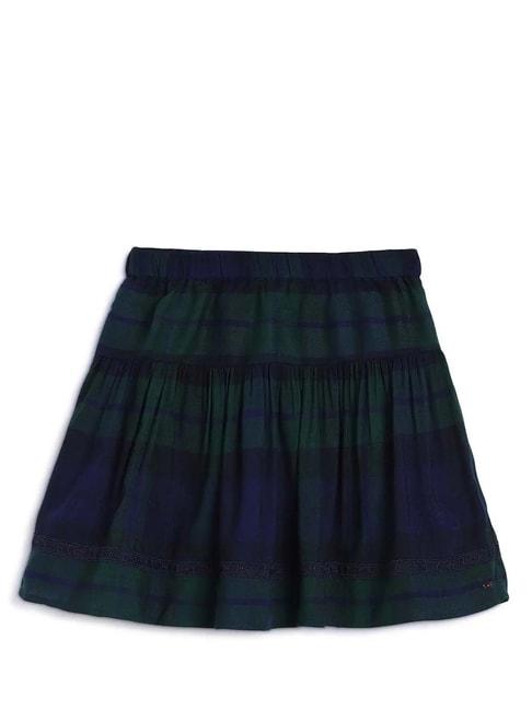 tommy-hilfiger-kids-green-checks-skirt