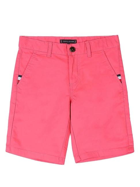 tommy-hilfiger-kids-pink-solid-shorts